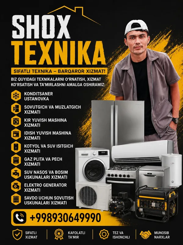 Konditsaner ustanovka bitavoy texnika remont
