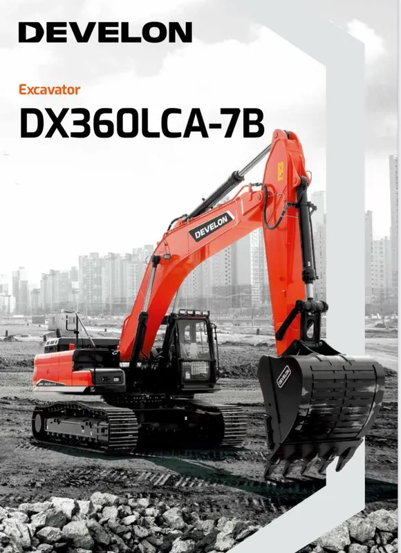 Заказ асосида заводдан эксковатор Develon DX360 LCA-7B 2 Заказ асосида заводдан эксковатор Develon DX360 LCA-7B 2
