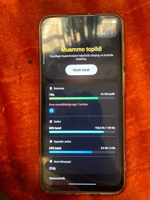 Samsung Galaxy A17 128 ГБ, использовался 1 месяц 5