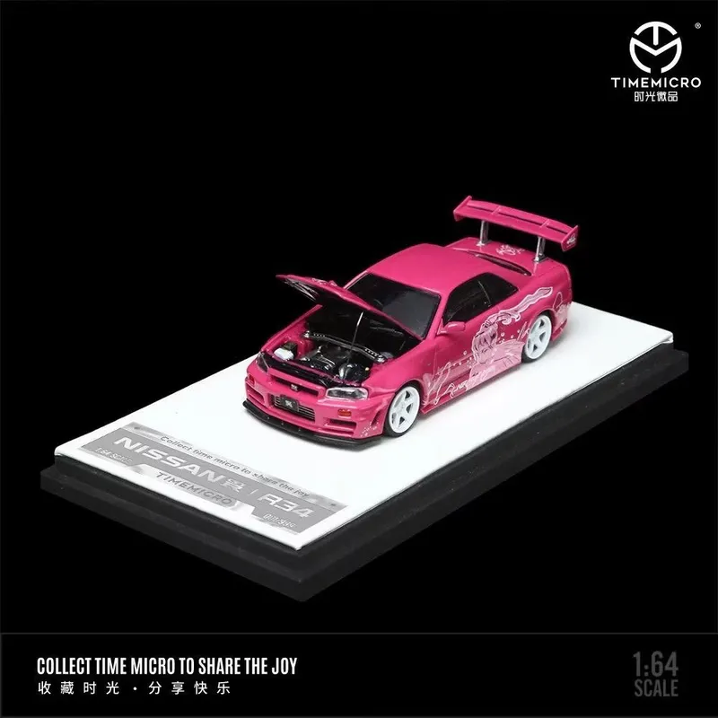 Nissan Skyline GTR 1:64 kolleksion avtomobil 7