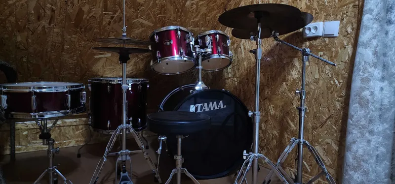 Tama Imperialstar 5-Piece Drum Kit (почти новая)+Zildjian/ZBT тарелки 5