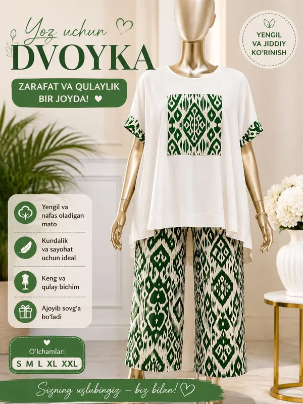 Ayollar uchun dvoyka
