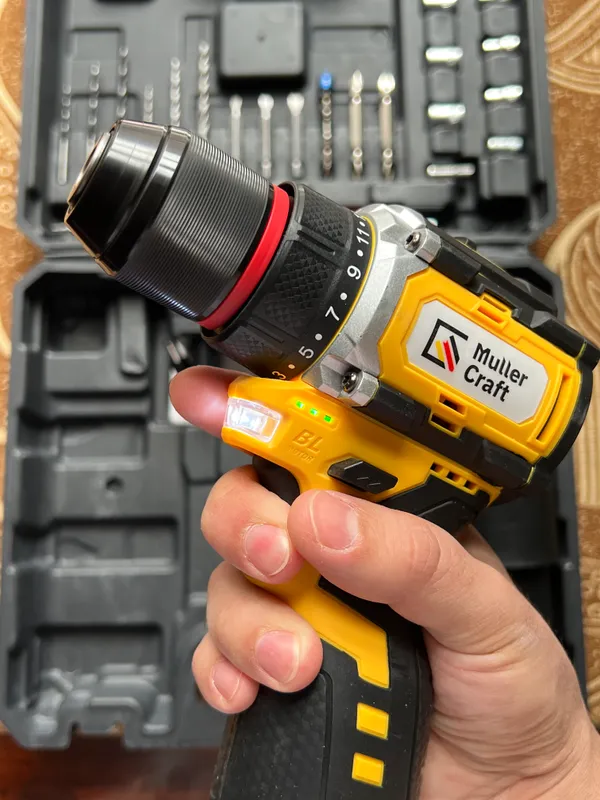Дрель - шуруповёрт аккумуляторный Muller Craft 18V 2 Дрель - шуруповёрт аккумуляторный Muller Craft 18V 2