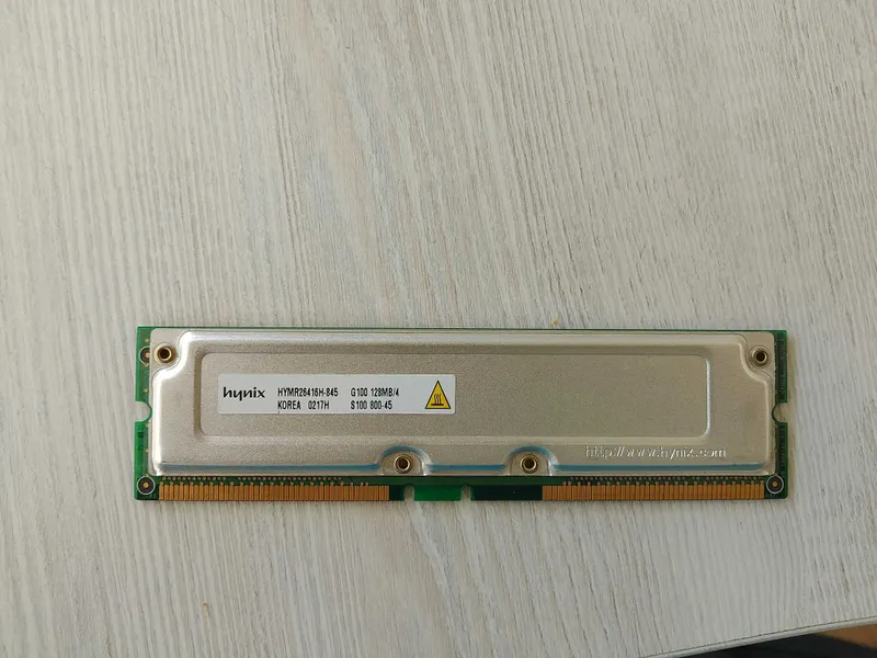 Продаются оригинальные планки оперативной памяти RAMBUS Rimm, по 128 М — фото 2