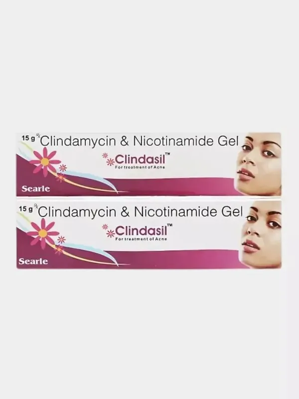 Clindasil akne jeli Klindamitsin va Nikotinamid