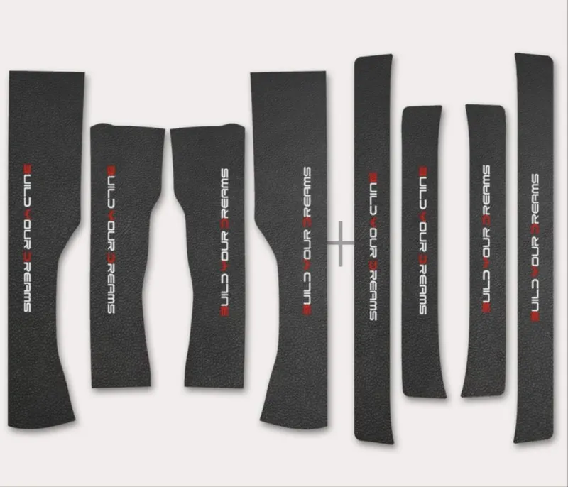 Накладки на пороги из искусственной кожи BYD Song Plus/Champion 2 Накладки на пороги из искусственной кожи BYD Song Plus/Champion 2