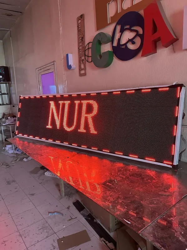 led ekran Бегущие строки tablo tashqi reklama banner bukva — фото 6