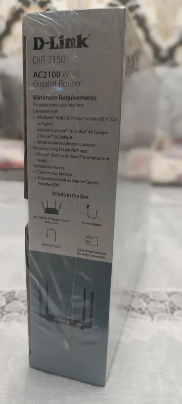 Wifi gigabit router D-link dual band AC2100 — фото 1