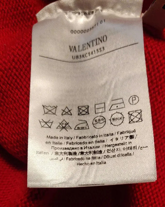 Трикотажная футболка Valentino LUX-102919 S-M-L Original Италия 7