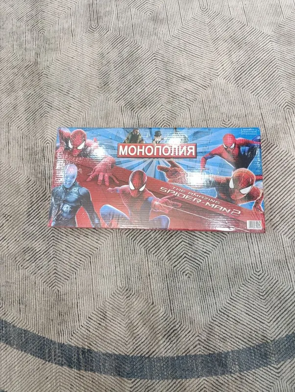 Настольная игра «Монополия Spider-Man» Настольная игра «Монополия Spider-Man»