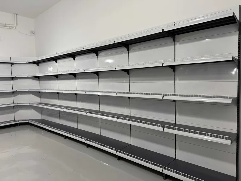 Supermarket uchun stellajlar | Торговые стеллажи | Тайёри бор | Полка 2