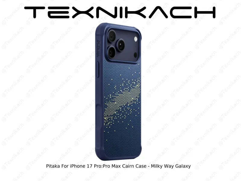 Новый! Pitaka For iPhone 17 Pro/Pro Max Cairn Case Доставка 1