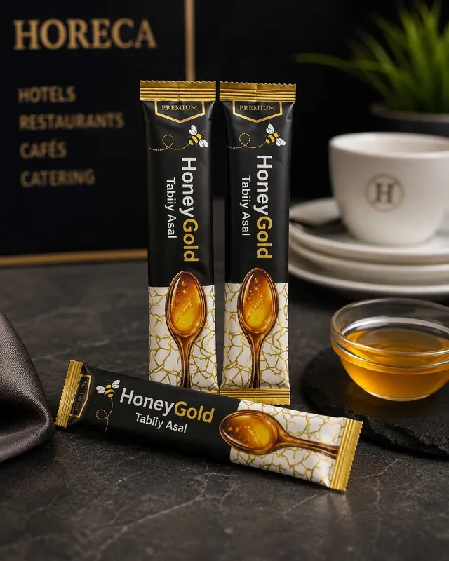 Honey Gold — натуральный порционный мед премиум-класса. Honey Gold — натуральный порционный мед премиум-класса.