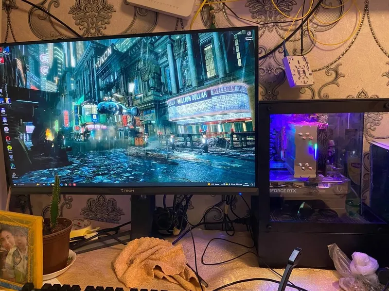 Kamyuter ichida I5_12400f ddr4 16g 512gb rtx5050 ikkta kuler akvarumn