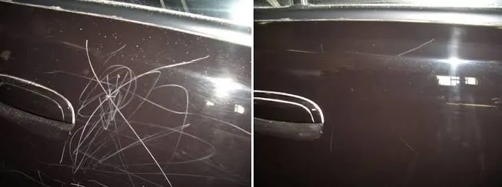 Удаление сарапини без покраски авто 4 Удаление сарапини без покраски авто 4