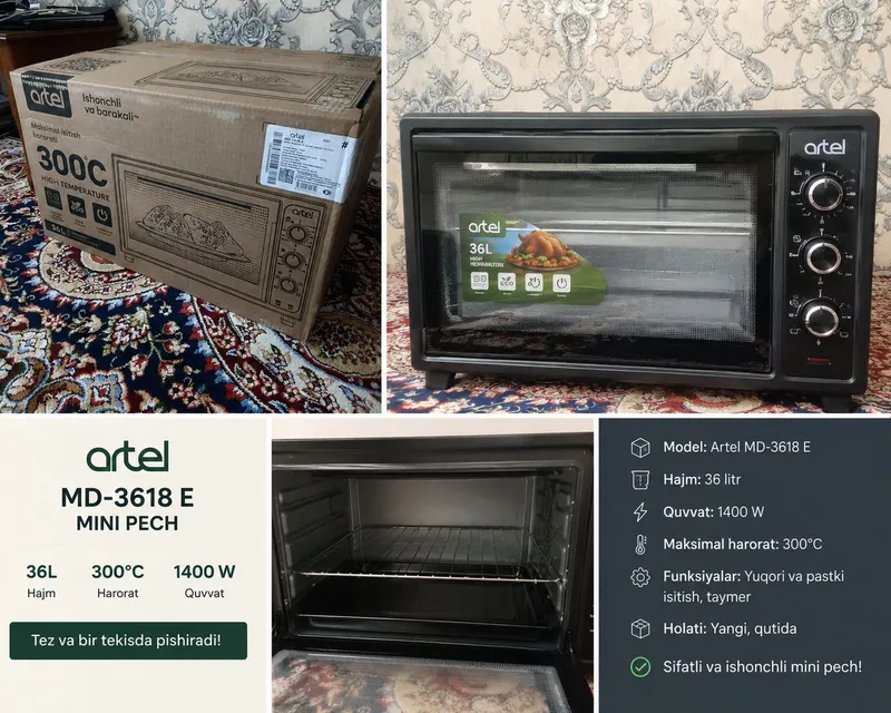 artel mini elektr pech — фото 1