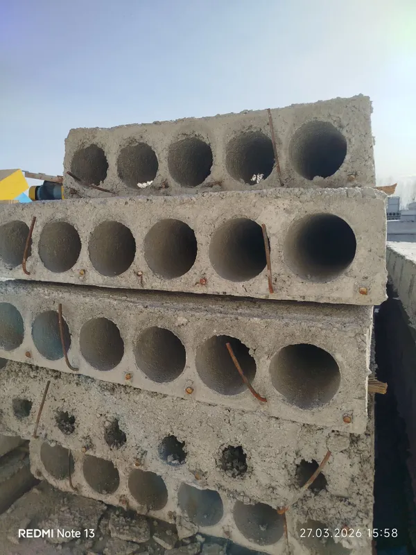 HARXIL TURDAGI TEMIR BETON PLITALAR, dastafka va kran xizmatlari — фото 1