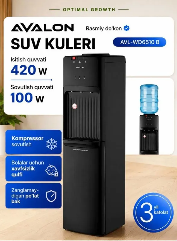AVALON Kulerlar Dona va Optimga ishluramiza AVALON Kulerlar Dona va Optimga ishluramiza