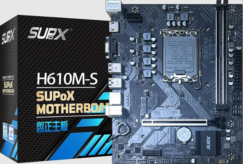 Материнская плата Supox H610M-S сокет 1700