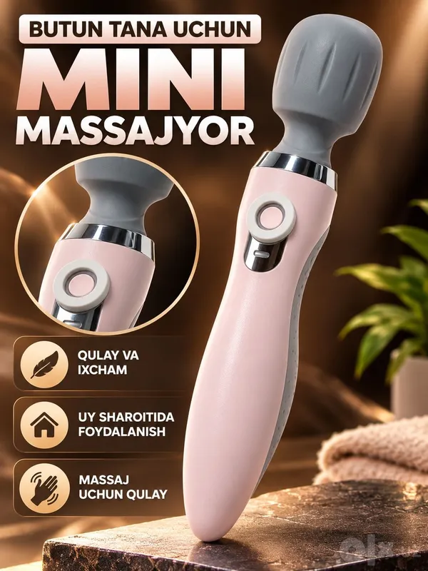 Tana uchun mini massajor optom narhlarda 3 Tana uchun mini massajor optom narhlarda 3