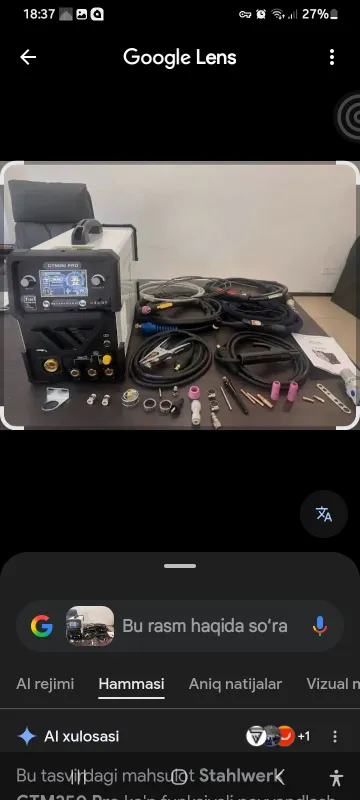 STAHLWERK CTM250PRO 7 IN 1 PULSE MIGTIG MMA PLAZMA 3