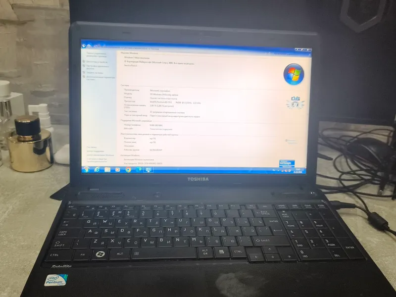 Продается ноутбук Toshiba