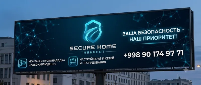 Системы видеонаблюдения, сети Wi-Fi