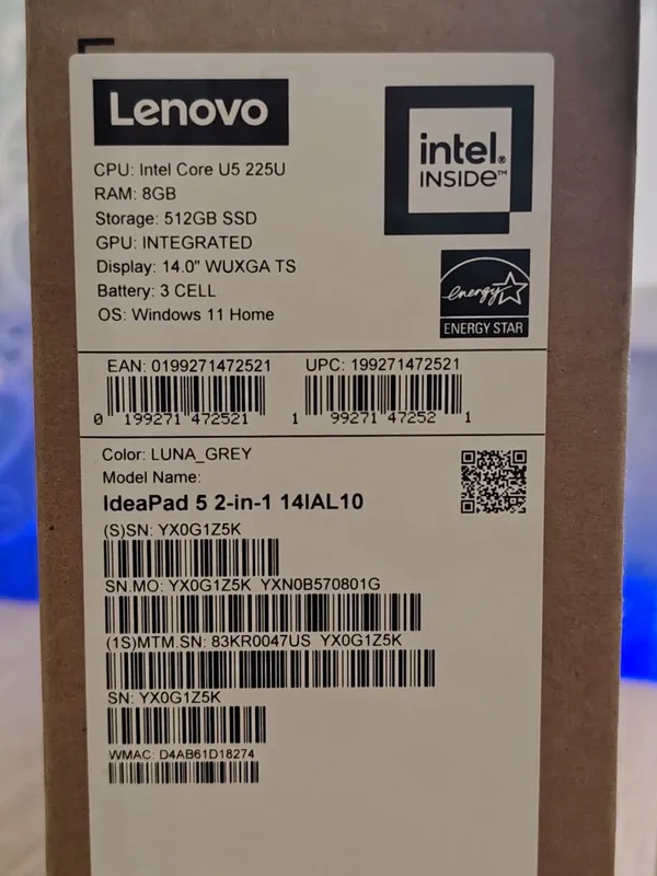 Lenovo IdeaPad 5 X360 / Face Id / ULTRA 5 225U — фото 7