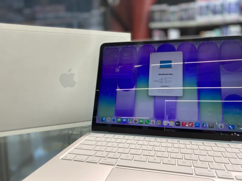 Macbook Neo 8GB/256GB/Silver (100% 7 цыкл) 4