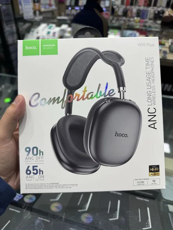 Hoco Airpods max w55 plus ANC гаратия доставка