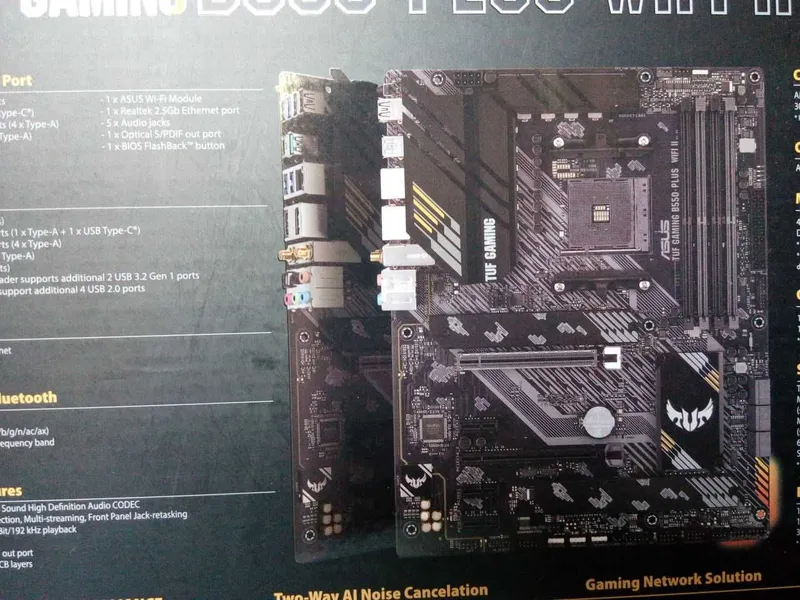 ASUS B550 Plus Wi-Fi II мощная плата для AMD AM4 2 ASUS B550 Plus Wi-Fi II мощная плата для AMD AM4 2