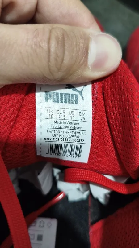 Оригинальные кроссовки Puma Ferrari — фото 7