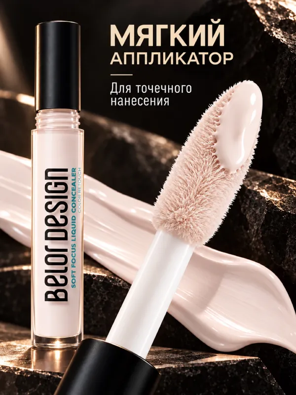 Консилер для лица плотный Soft Focus Тон 101 2