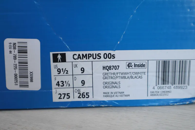 Кроссовки ADIDAS CAMPUS. Оригинал new US 10,5 — фото 5