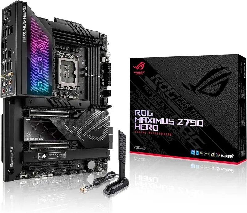 Топовая материнская плата ROG MAXIMUS Z790 HERO WIFI 6E DDR5 1 Топовая материнская плата ROG MAXIMUS Z790 HERO WIFI 6E DDR5 1