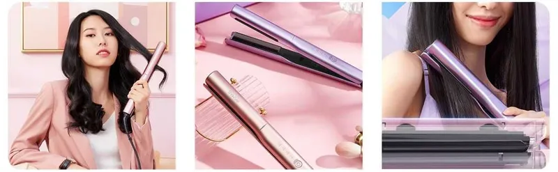 Xiaomi Showsee Hairdresser E2 soch tekislagichi (pushti) 3 Xiaomi Showsee Hairdresser E2 soch tekislagichi (pushti) 3