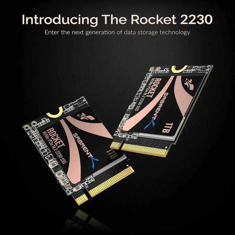 Внутренний SSD накопитель SABRENT Rocket 2230 1TB NVMe SSD — фото 4