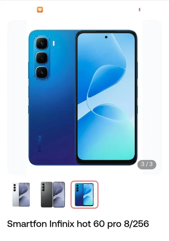 Smartfon Infinix Hot 60 pro 8/256 — фото 2