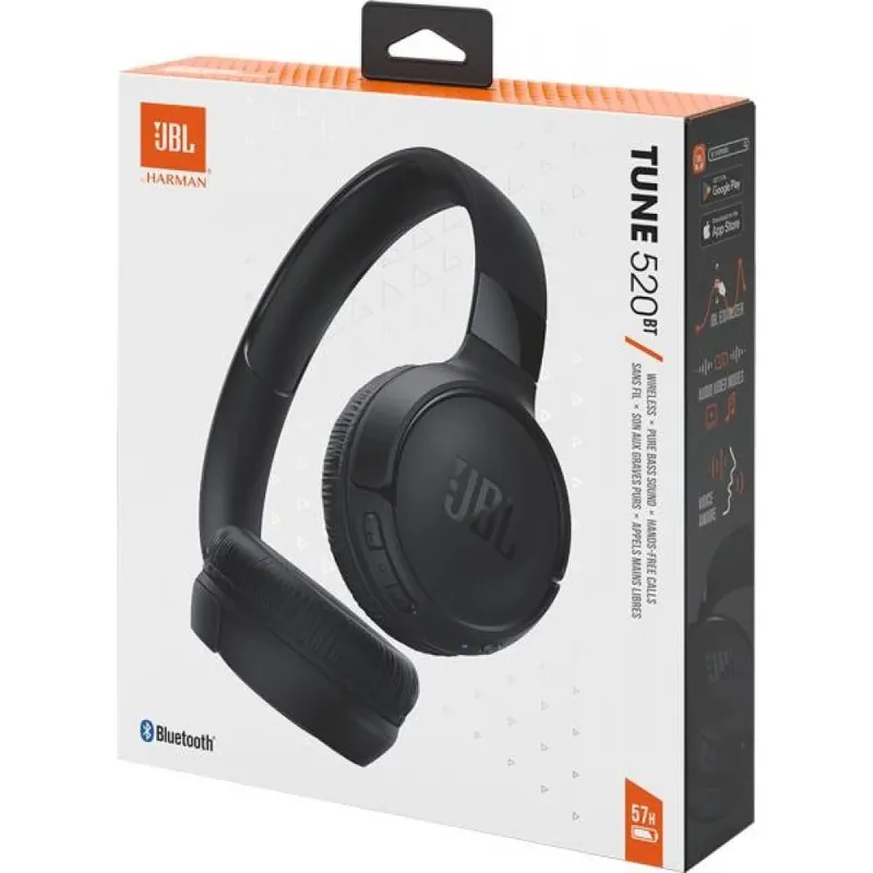 Оригинальные беспроводные наушники JBL Tune 520BT 2