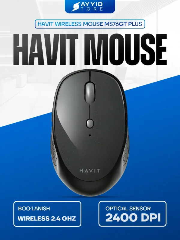 HAVIT MS76GT Plus simsiz sichqoncha 1 HAVIT MS76GT Plus simsiz sichqoncha 1