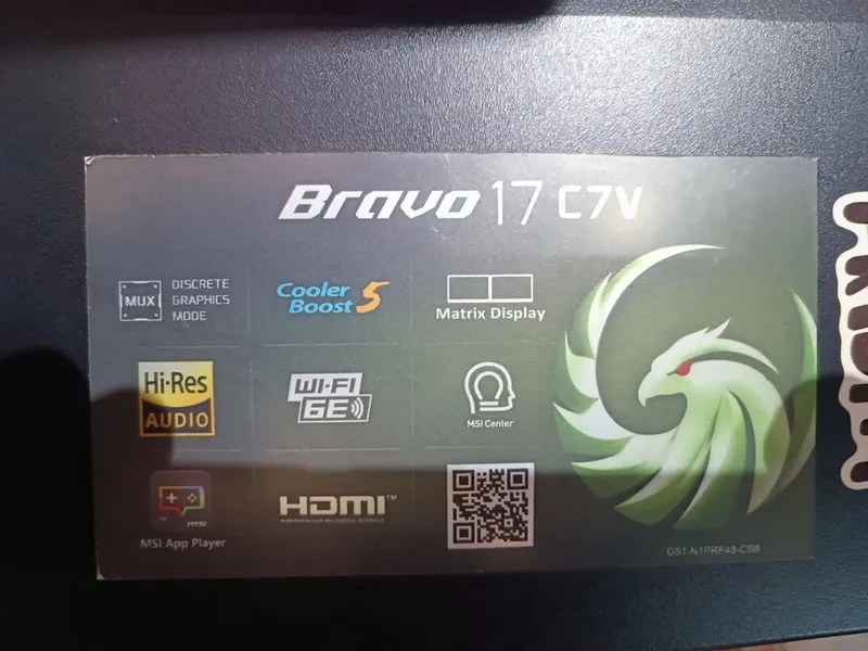 MSI Bravo C17, Rtx 4060 — фото 2