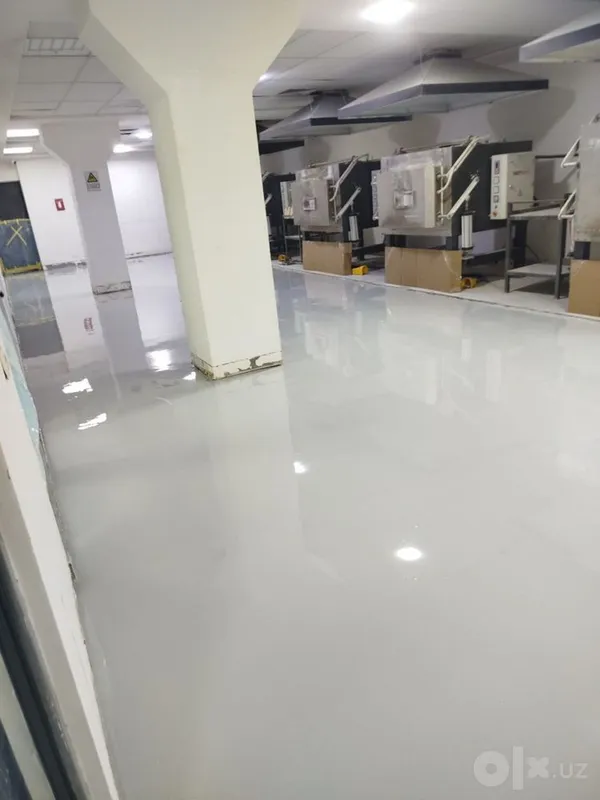 Эпоксидный наливной пол, полимер 3 Эпоксидный наливной пол, полимер 3