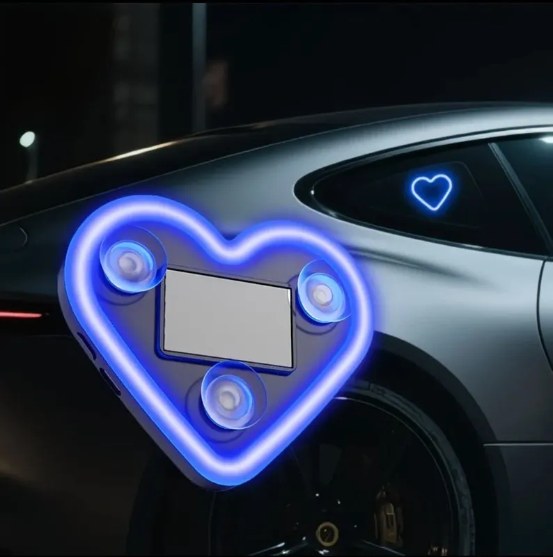 LED лампа сердце для автомобиля 3 LED лампа сердце для автомобиля 3