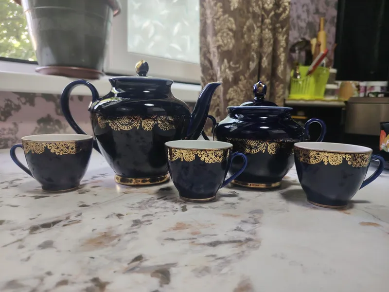 Продаётся чайный набор ночь не полный 1 Продаётся чайный набор ночь не полный 1