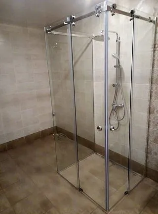 Душевая кабина из коленного стекла под заказ! — фото 5