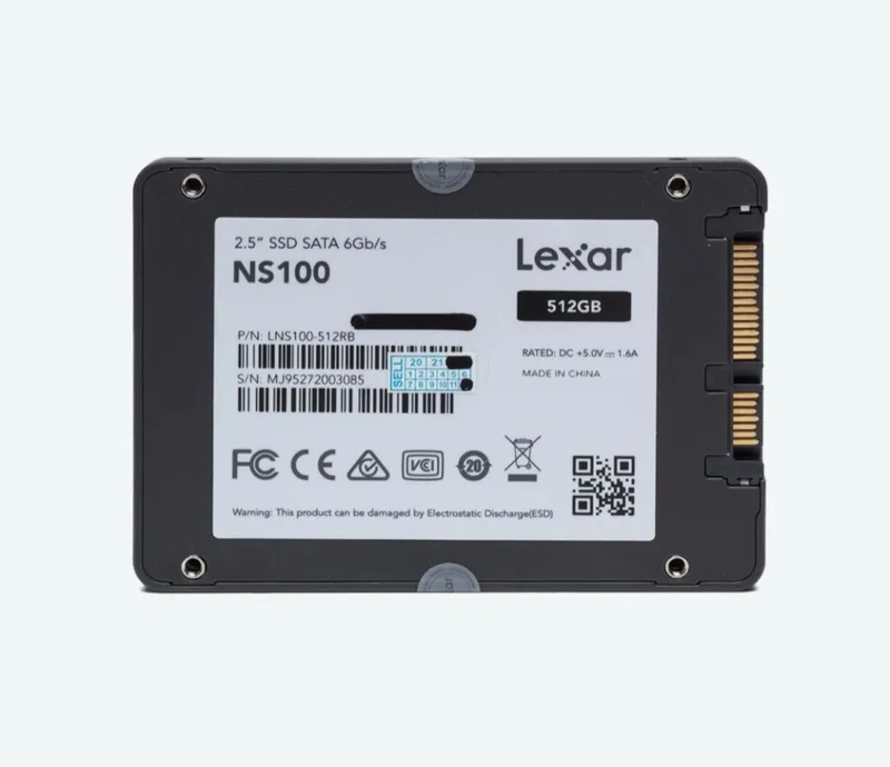 SSD Lexar NS100 2.5" 512GB SATA 2 SSD Lexar NS100 2.5" 512GB SATA 2