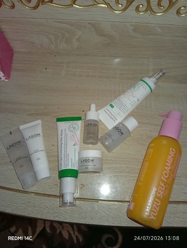 Axis-y (сыворотка, SPF), пенка Lalarecipe, набор Lagom 4 Axis-y (сыворотка, SPF), пенка Lalarecipe, набор Lagom 4