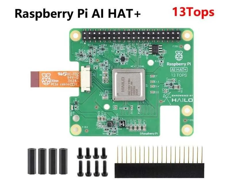 Ai Ускоритель Hailo-8L 13tops - для Raspberry Pi 5RASPBERRY