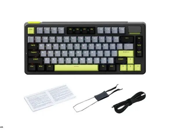Rapoo V700DIY-75 Black Grey Green | RGB Mexanik 1 Rapoo V700DIY-75 Black Grey Green | RGB Mexanik 1