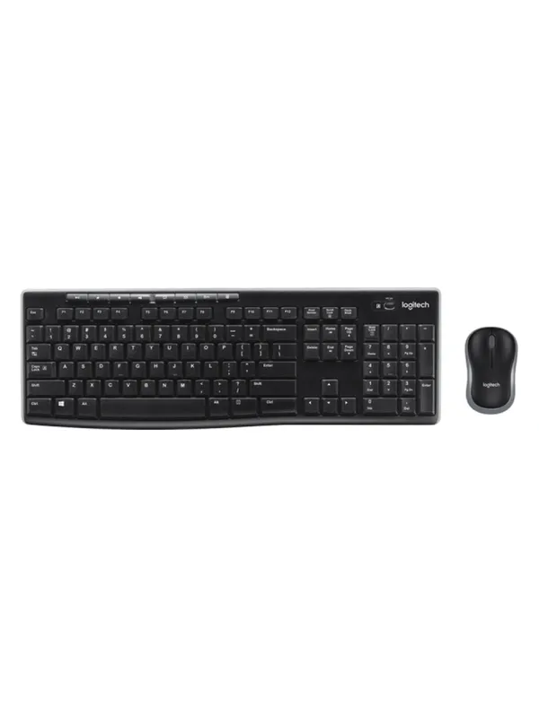Беспроводной комплект Logitech клавиатура + мышка Wireless Combo MK270 Black USB, RUS/EN — фото 3